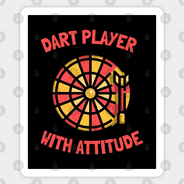 dart player with attitude Sticker by juinwonderland 41